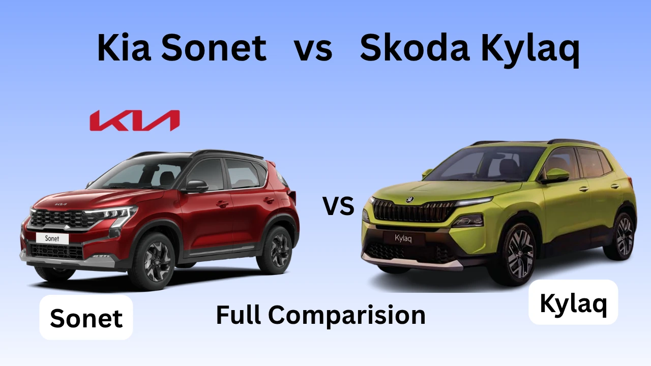 Kia Sonet vs Škoda Kylaq (2025) – Compact SUVs Redefined